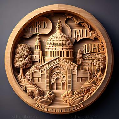 3D model Saint Paul Minnesota (STL)